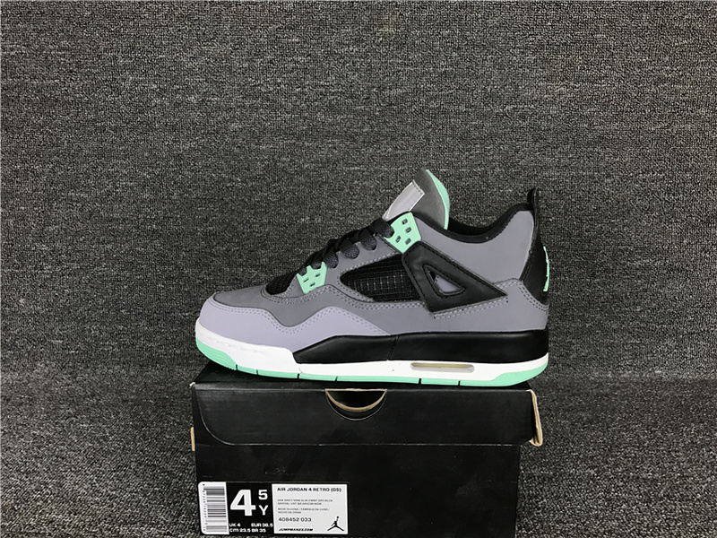 Air Jordan 4 Green Glow 408452 033